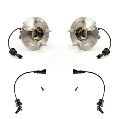 Wheel Hub Bearing & Extra ABS Sensor Rear Kit For Chevrolet Equinox GMC Terrain