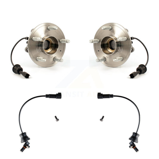 Wheel Hub Bearing & Extra ABS Sensor Rear Kit For Chevrolet Equinox GMC Terrain
