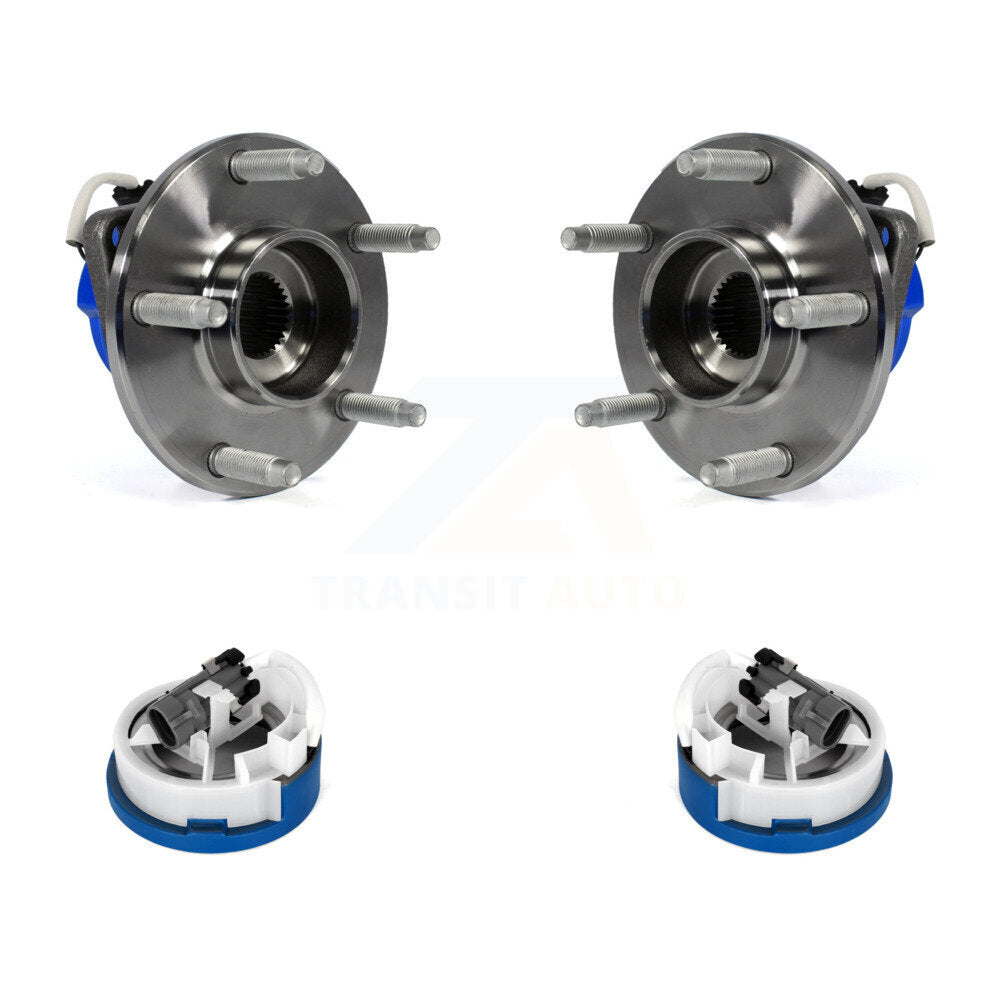 Wheel Hub Bearing Extra ABS Sensor Rear Kit For Chevrolet Corvette Cadillac XLR