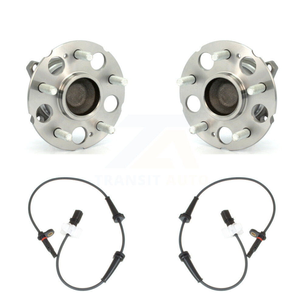 Wheel Hub Bearing & ABS Sensor Rear Kit For Honda Accord Crosstour with Harness