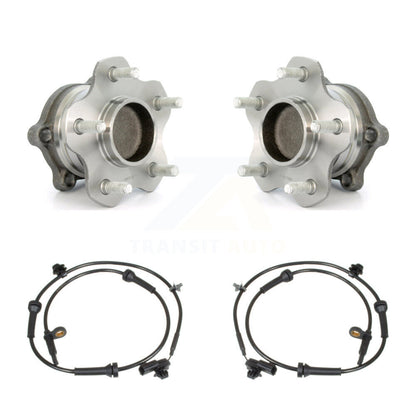 Wheel Hub Bearing And ABS Sensor Rear Kit For Nissan Altima Maxima