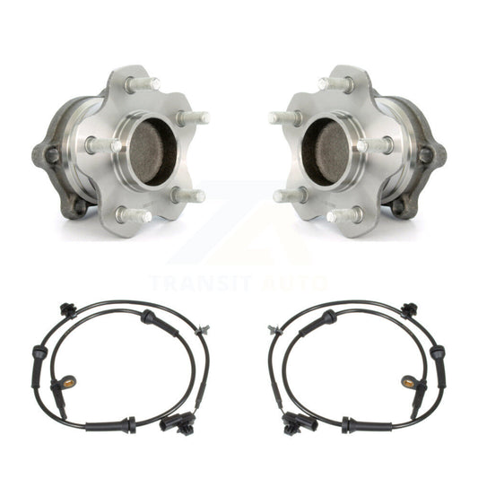 Wheel Hub Bearing And ABS Sensor Rear Kit For Nissan Altima Maxima