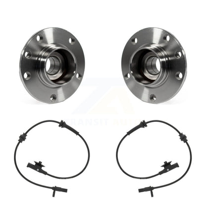 Wheel Hub Bearing And ABS Sensor Rear Kit For 2013-2015 Dodge Dart