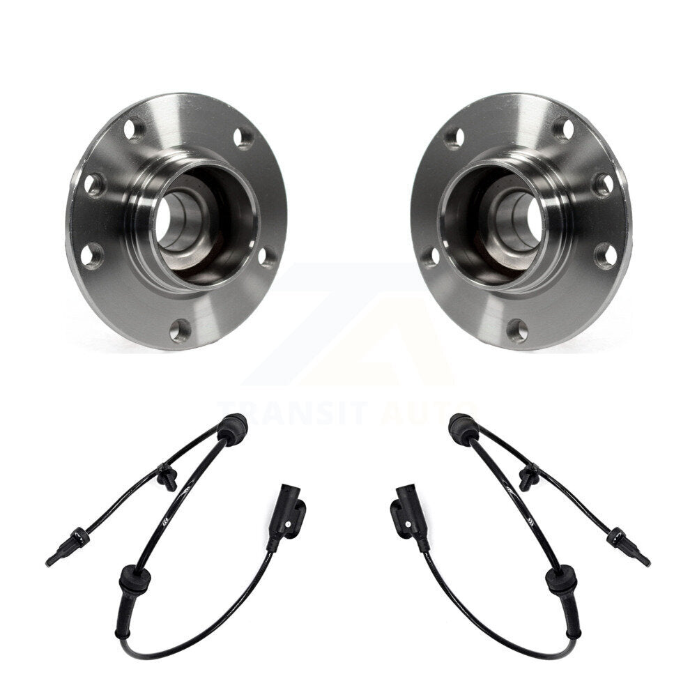 Wheel Hub Bearing Sensor Rear Kit For Dodge Dart 2.4L/1.4L/2.0L with 4-Wheel ABS