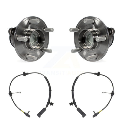 Wheel Hub Bearing And ABS Sensor Rear Kit For Ford Fusion Lincoln MKZ
