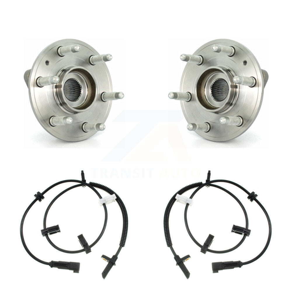 Wheel Hub Bearing Sensor Rear Kit For GMC Acadia Buick Enclave Chevrolet Saturn