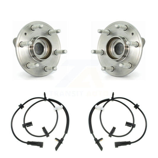Wheel Hub Bearing Sensor Rear Kit For GMC Acadia Buick Enclave Chevrolet Saturn