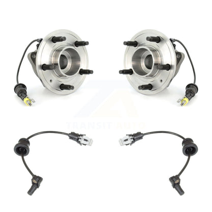 Wheel Hub Bearing & Extra Sensor Rear Kit For Chevrolet Equinox Pontiac Torrent