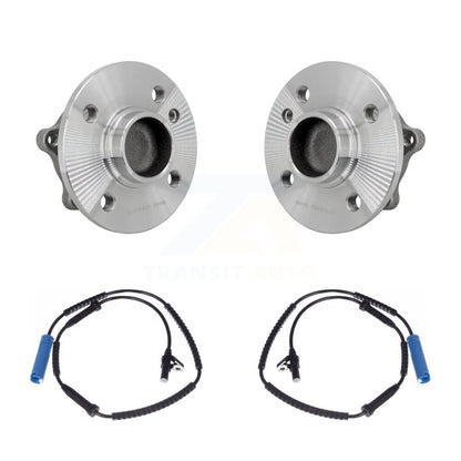 Wheel Hub Bearing & Sensor Rear Kit For 07-15 Mini Cooper 1.6L with 4-Wheel ABS