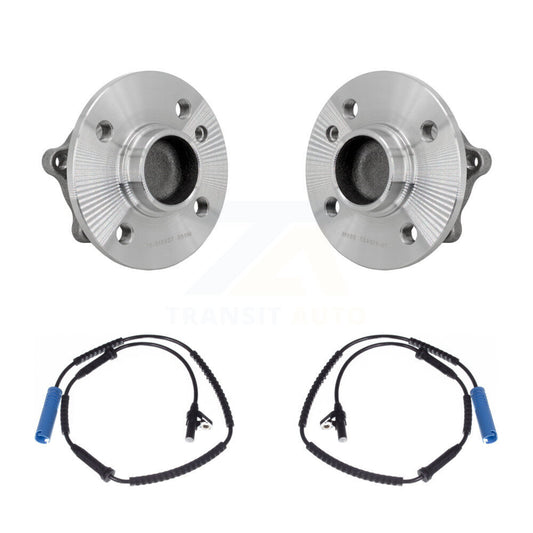 Wheel Hub Bearing & Sensor Rear Kit For 07-15 Mini Cooper 1.6L with 4-Wheel ABS