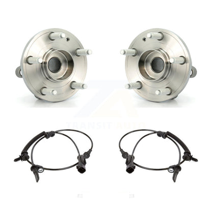 Wheel Hub Bearing & Sensor Rear Kit For Ford Explorer Police Interceptor Utility