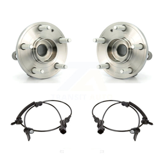 Wheel Hub Bearing & Sensor Rear Kit For Ford Explorer Police Interceptor Utility
