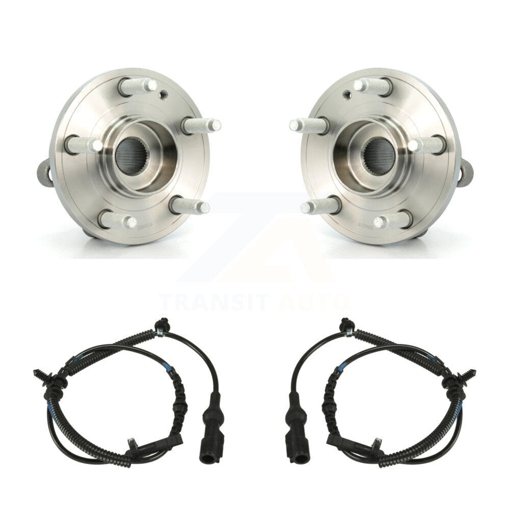 Wheel Hub Bearing And ABS Sensor Rear Kit For Ford Explorer