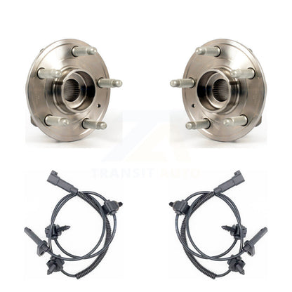 Wheel Hub Bearing And ABS Sensor Rear Kit For Cadillac CTS with Harness