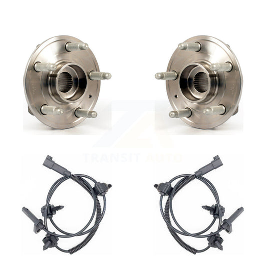 Wheel Hub Bearing And ABS Sensor Rear Kit For Cadillac CTS with Harness