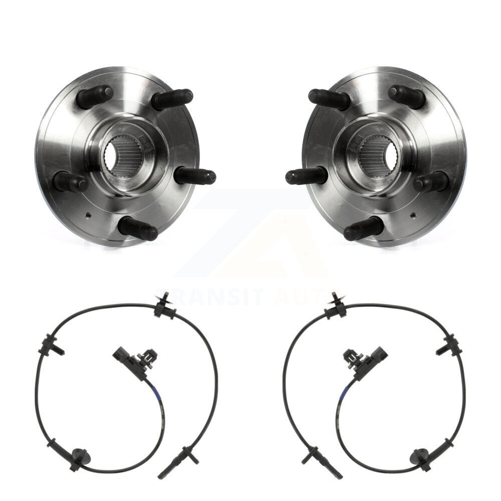 Wheel Hub Bearing And ABS Sensor Rear Kit For Cadillac CTS