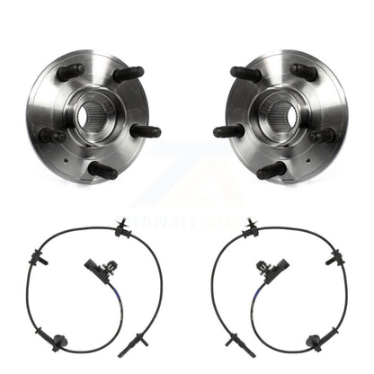 Wheel Hub Bearing And ABS Sensor Rear Kit For Cadillac CTS