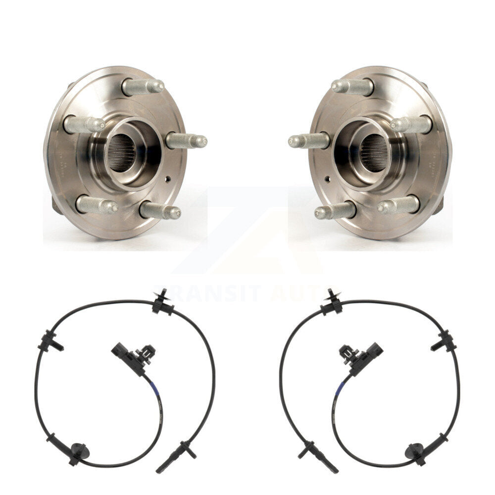 Wheel Hub Bearing And ABS Sensor Rear Kit For Cadillac CTS