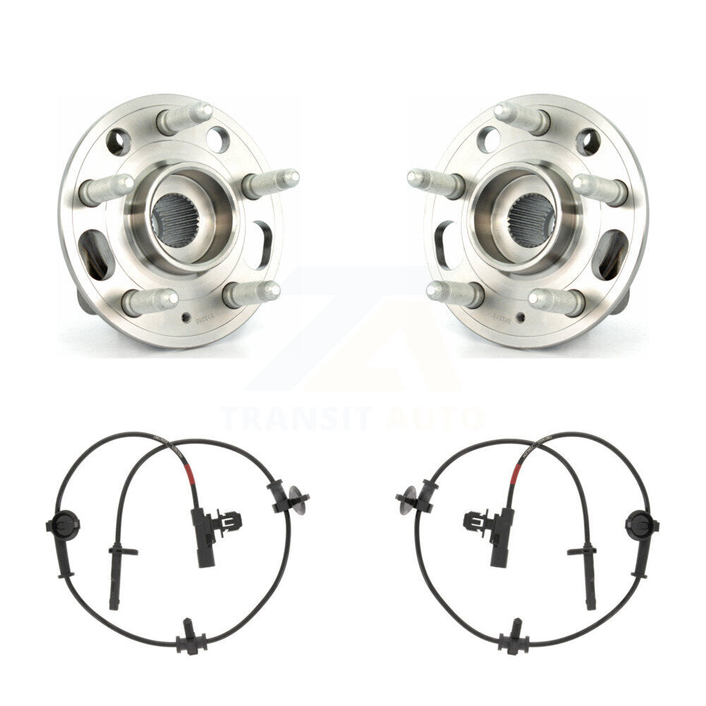 Wheel Hub Bearing And ABS Sensor Rear Kit For Cadillac CTS