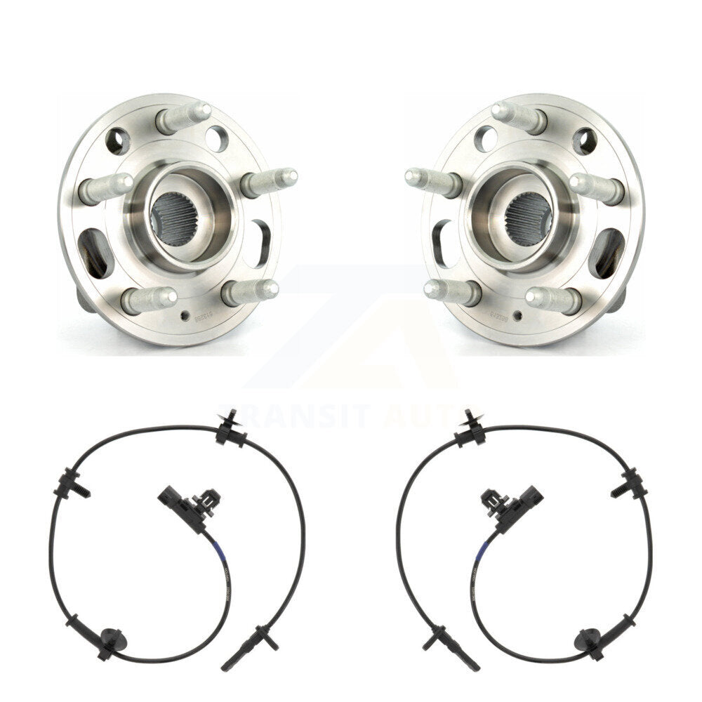 Wheel Hub Bearing And ABS Sensor Rear Kit For Cadillac CTS