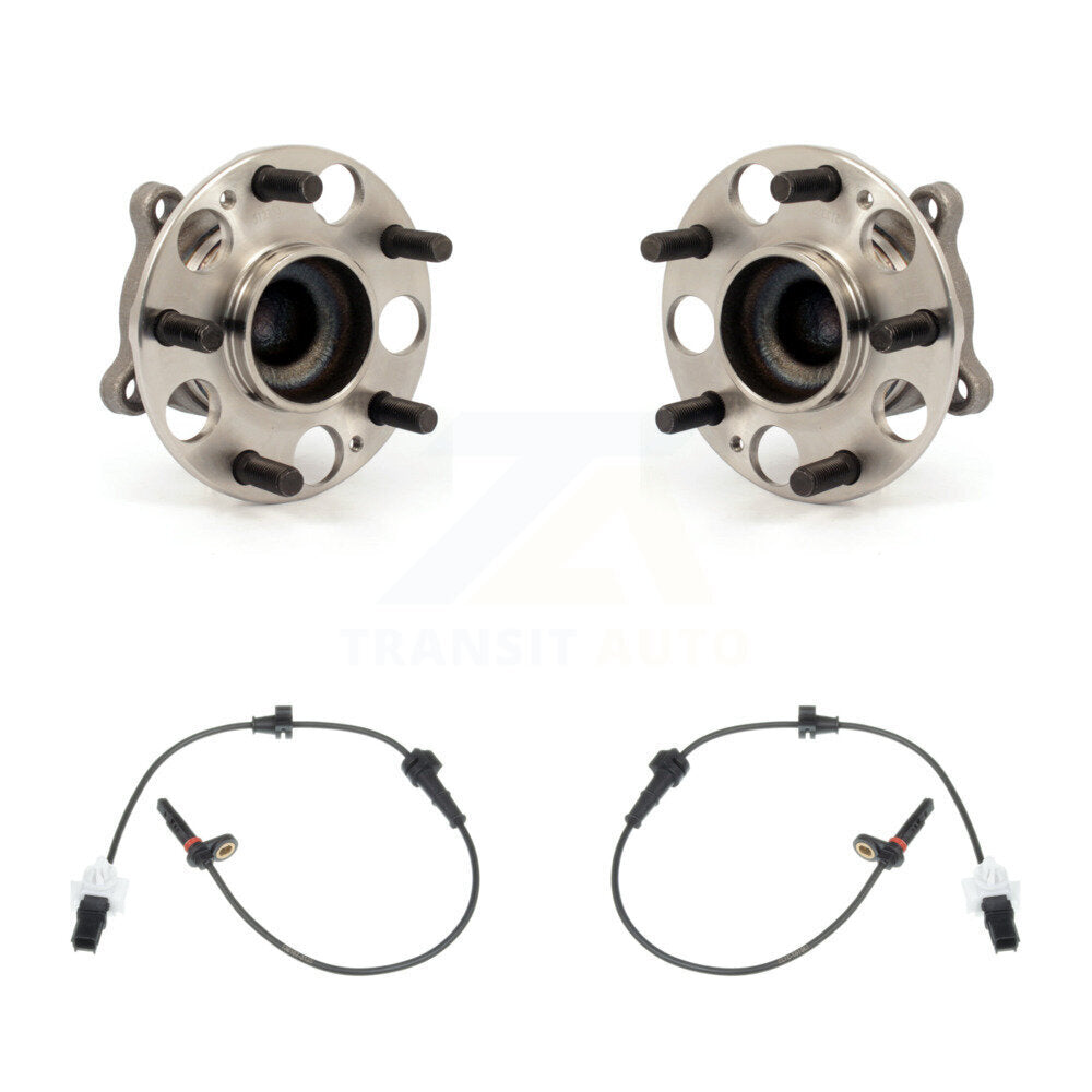 Wheel Hub Bearing And ABS Sensor Rear Kit For Acura TSX with Harness