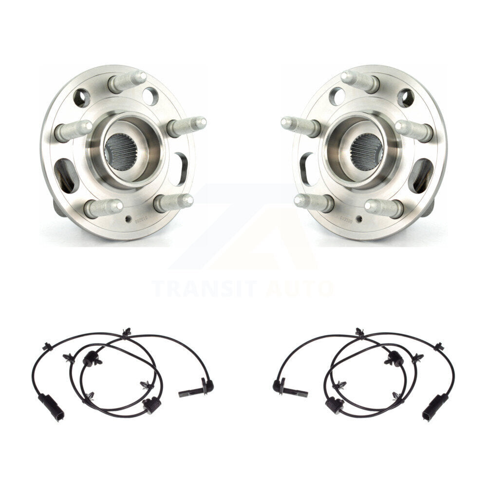 Wheel Hub Bearing And ABS Sensor Rear Kit For Buick LaCrosse Allure