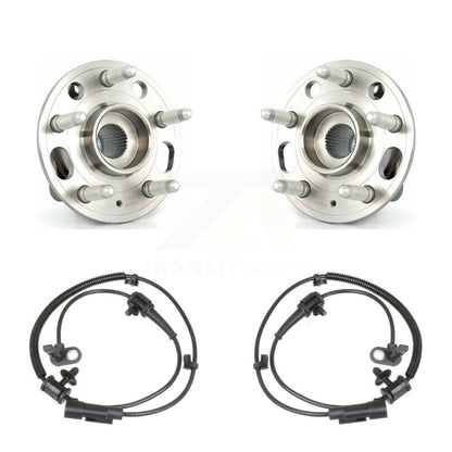Wheel Hub Bearing & ABS Sensor Rear Kit For Buick LaCrosse Regal Saab 9-5 Allure
