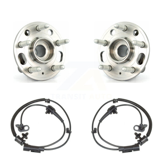 Wheel Hub Bearing & ABS Sensor Rear Kit For Buick LaCrosse Regal Saab 9-5 Allure