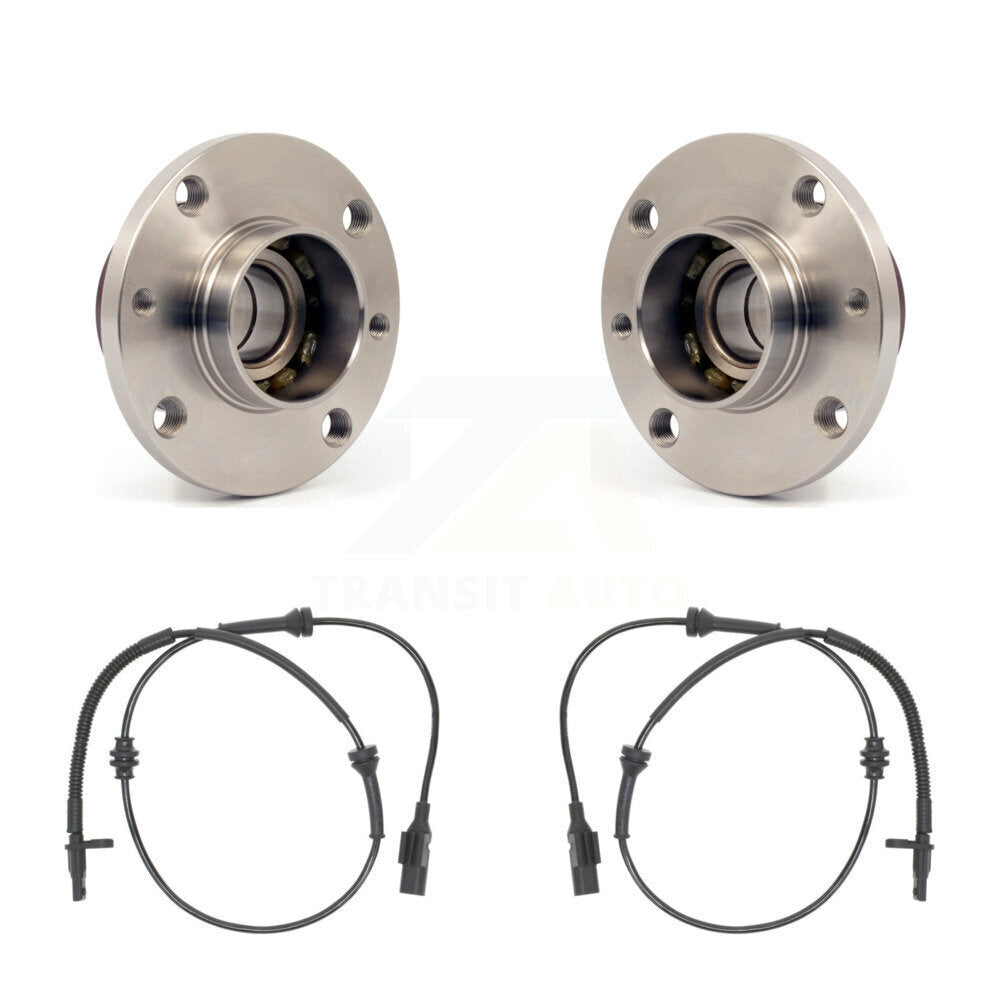 Wheel Hub Bearing And ABS Sensor Rear Kit For Fiat 500