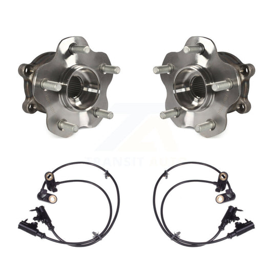 Wheel Hub Bearing Sensor Rear Kit For INFINITI G35 G25 M35 M45 Q40 with Harness