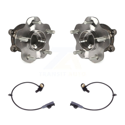Wheel Hub Bearing And ABS Sensor Rear Kit For 2011 INFINITI FX35 with Harness