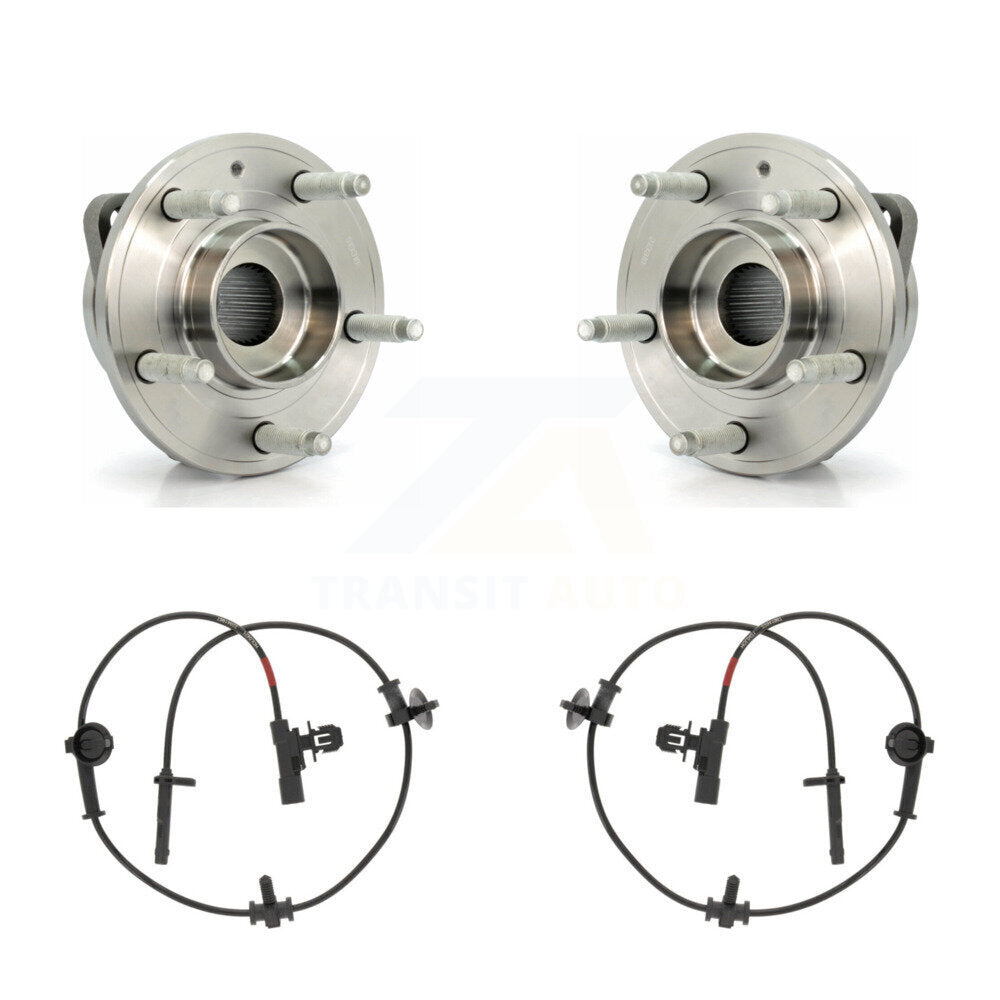 Wheel Hub Bearing And ABS Sensor Rear Kit For Cadillac ATS