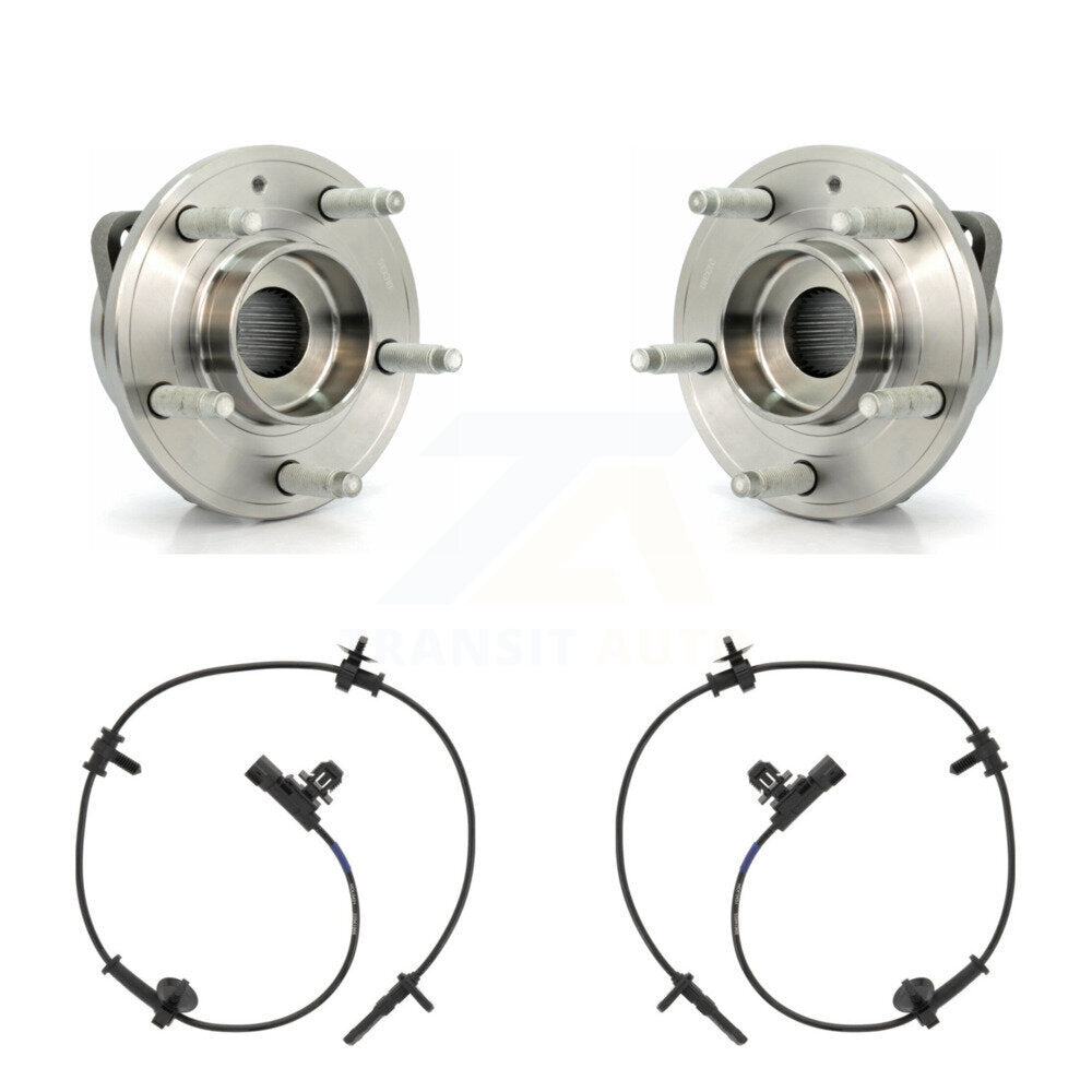 Wheel Hub Bearing And ABS Sensor Rear Kit For Cadillac ATS