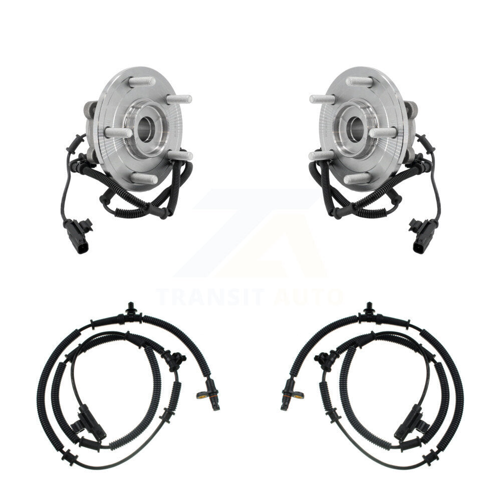 Wheel Hub Bearing Extra Sensor Rear Kit For Dodge Grand Caravan Chrysler Town &