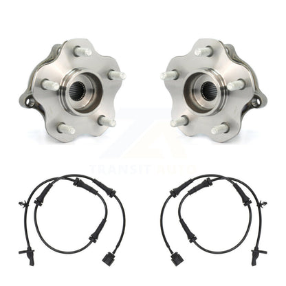 Wheel Hub Bearing ABS Sensor Rear Kit For Nissan Juke AWD with 1.6L Harness