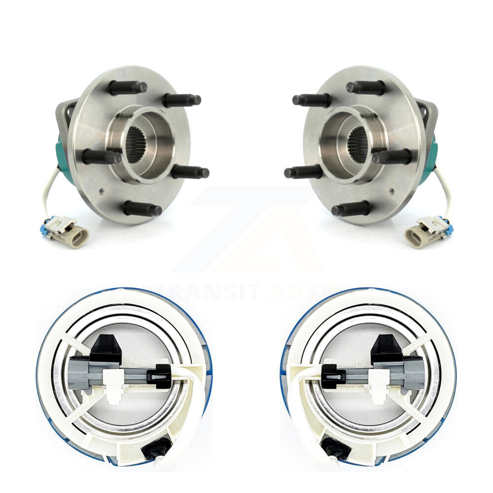 Wheel Hub Bearing And Extra ABS Sensor Rear Kit For Cadillac CTS STS