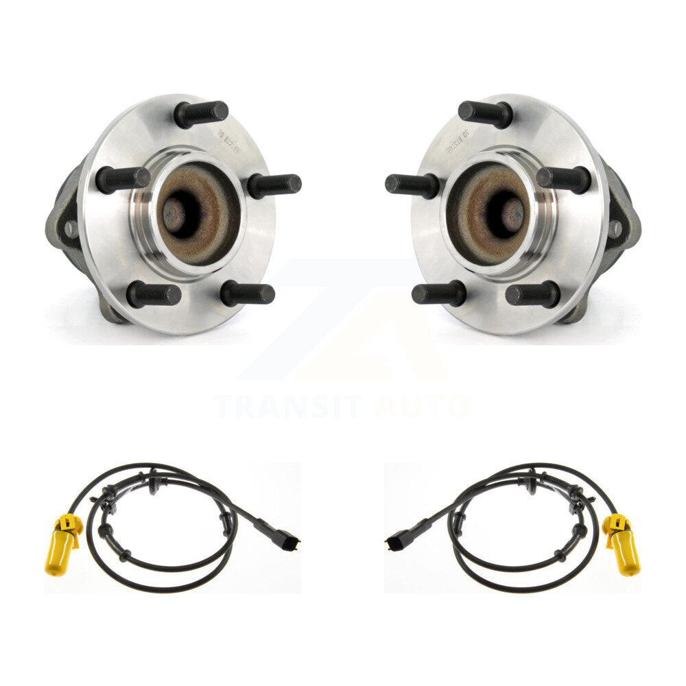 Wheel Hub Bearing & ABS Sensor Rear Kit For Dodge Caravan Grand Chrysler Town