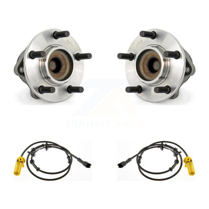 Wheel Hub Bearing & ABS Sensor Rear Kit For Dodge Caravan Grand Chrysler Town