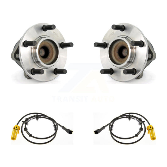 Wheel Hub Bearing & ABS Sensor Rear Kit For Dodge Caravan Grand Chrysler Town