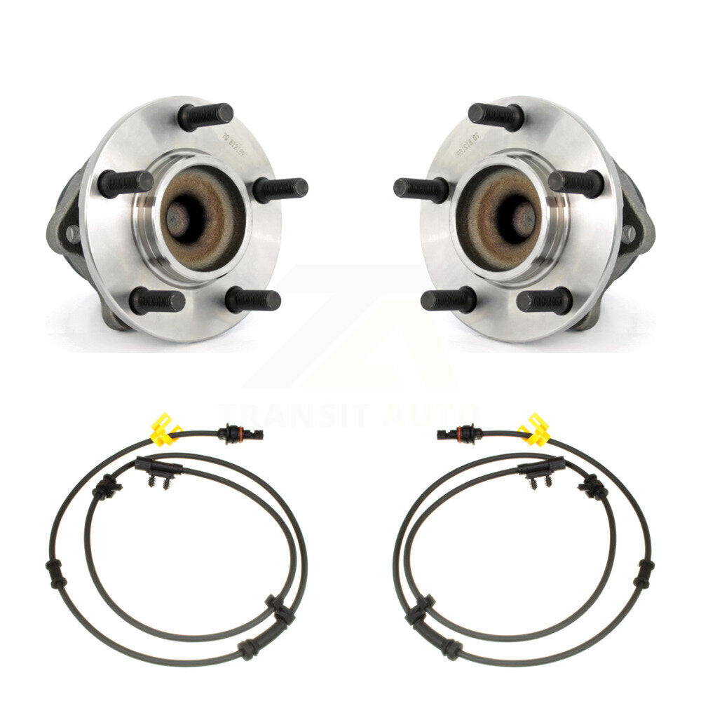 Wheel Hub Bearing & ABS Sensor Rear Kit For Dodge Grand Caravan Chrysler Town