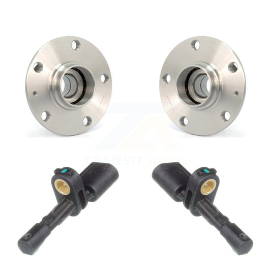Wheel Hub Bearing Sensor Rear Kit For Volkswagen Golf Jetta GTI SportWagen Audi