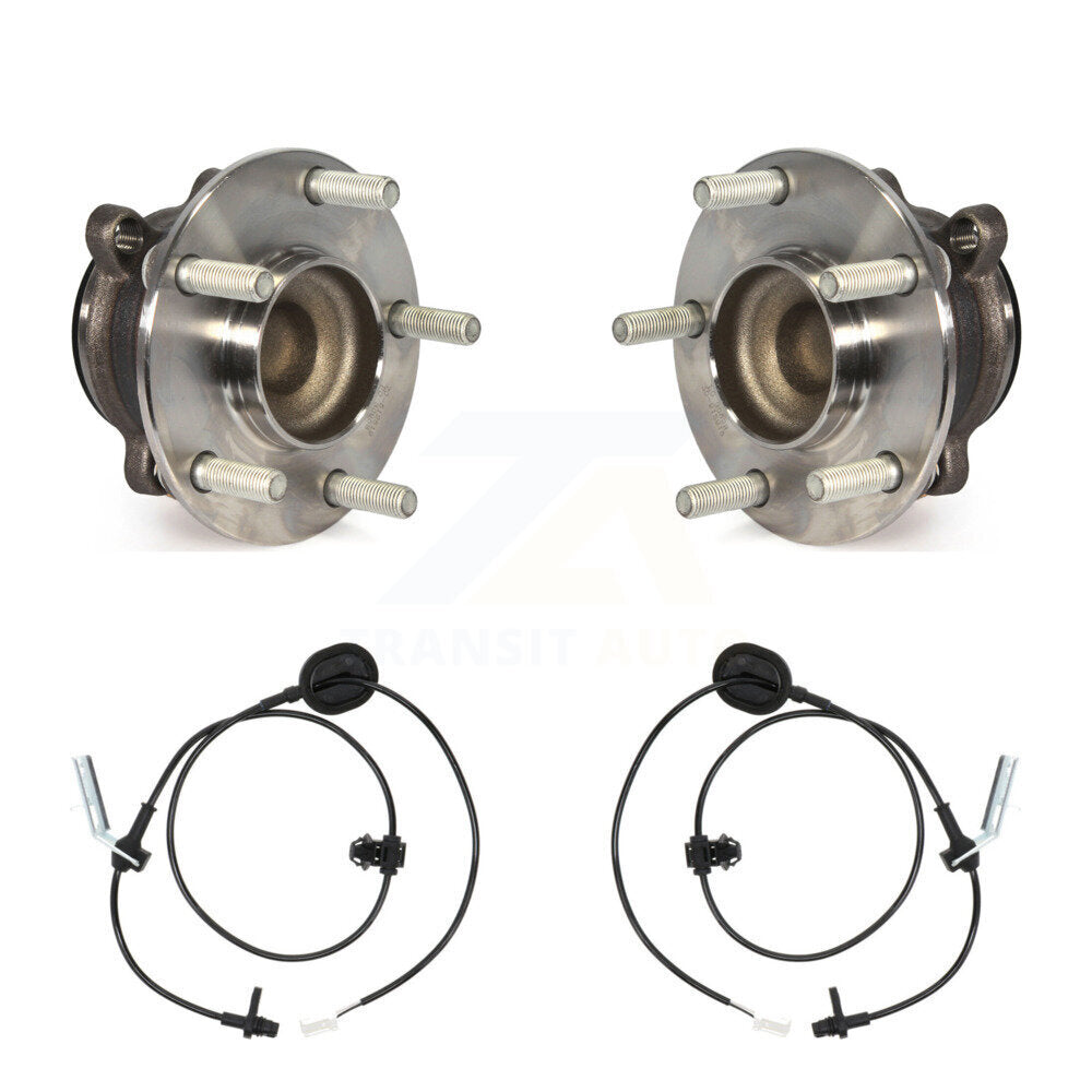 Wheel Hub Bearing Sensor Rear Kit For Mazda 6 2.5L with 4-Wheel ABS Harness