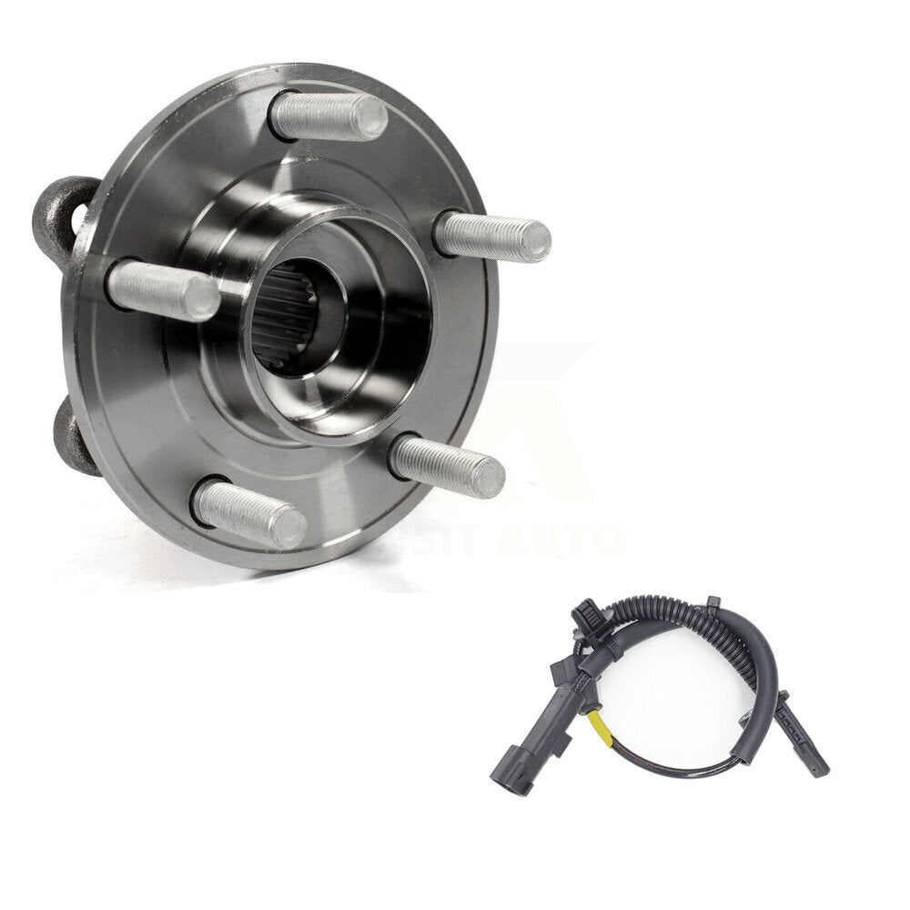 Wheel Hub Bearing And ABS Sensor Rear Kit For Ford Fusion Lincoln MKZ
