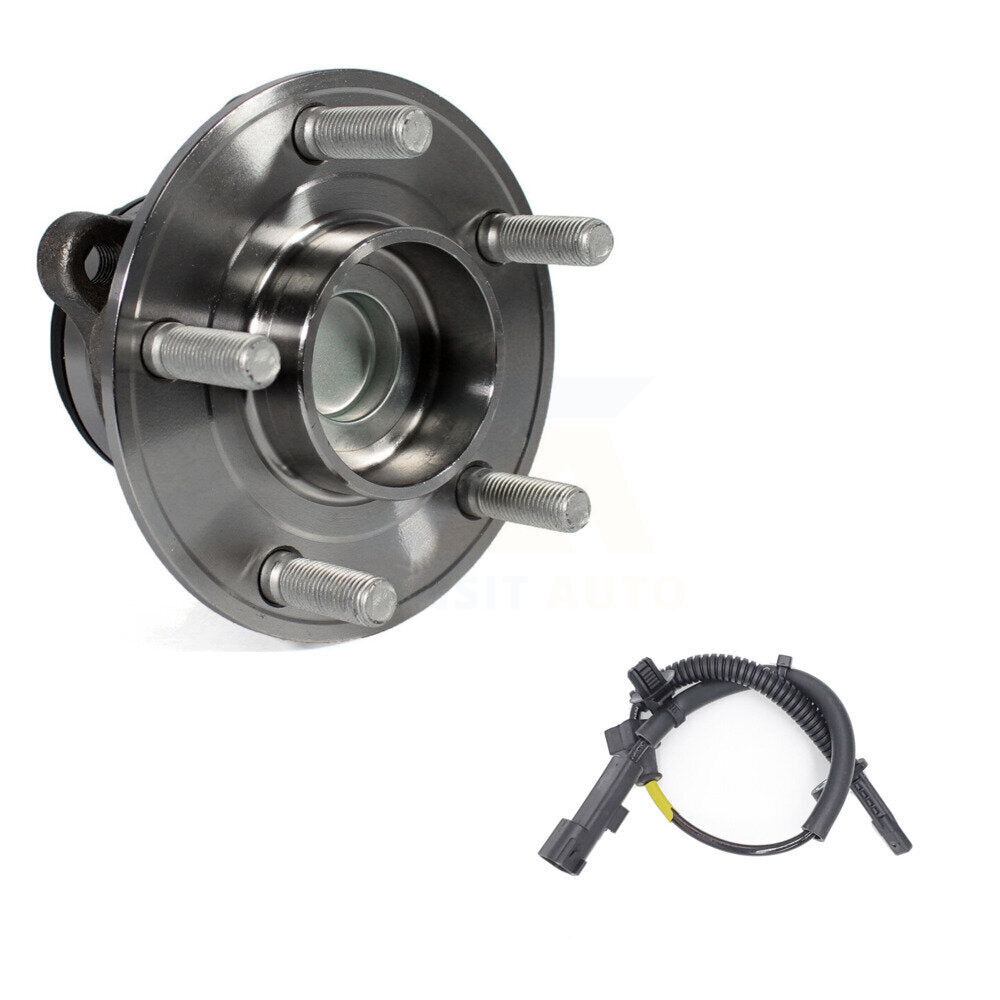 Wheel Hub Bearing And ABS Sensor Rear Kit For 2013 Ford Fusion Lincoln MKZ