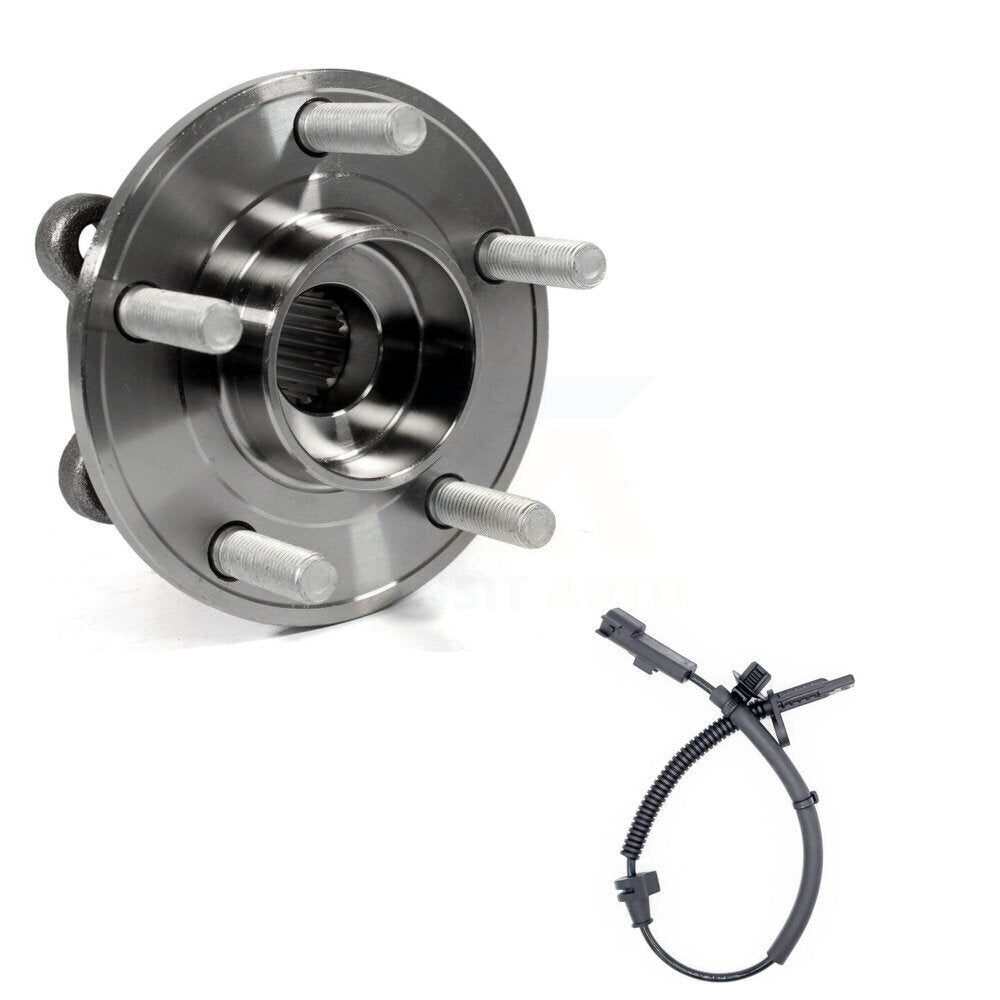 Wheel Hub Bearing And ABS Sensor Rear Kit For Ford Fusion Lincoln MKZ