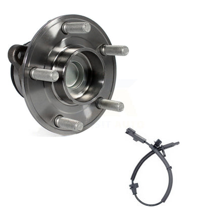 Wheel Hub Bearing And ABS Sensor Rear Kit For Ford Fusion Lincoln MKZ