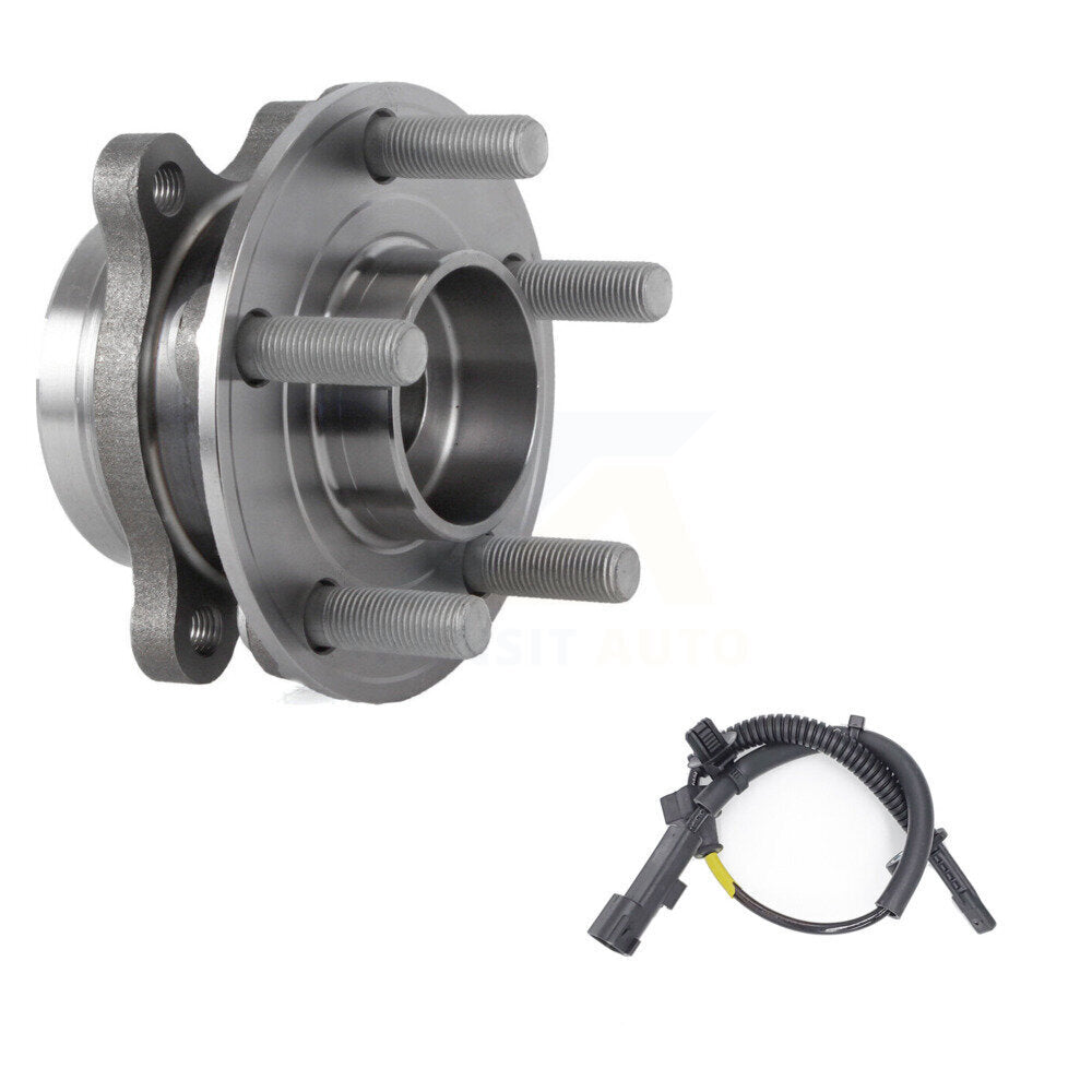 Wheel Hub Bearing And ABS Sensor Rear Kit For Ford Edge Lincoln MKX Continental