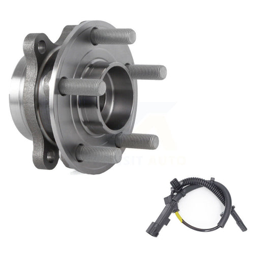 Wheel Hub Bearing And ABS Sensor Rear Kit For Ford Edge Lincoln MKX Continental