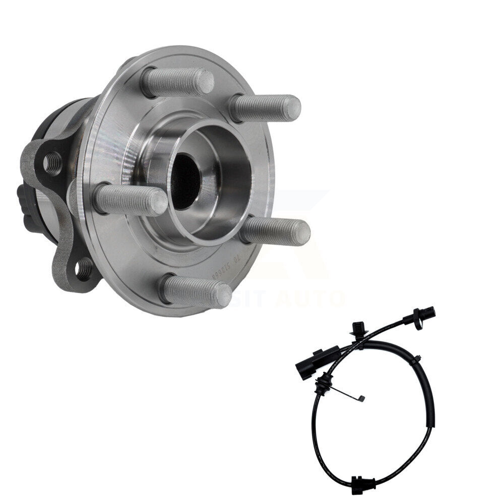 Wheel Hub Bearing And ABS Sensor Rear Kit For Ford Edge Lincoln MKX Continental