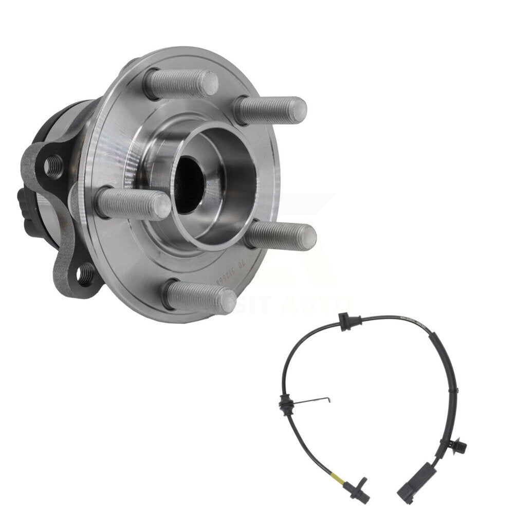 Wheel Hub Bearing And ABS Sensor Rear Kit For Ford Edge Lincoln MKX Continental